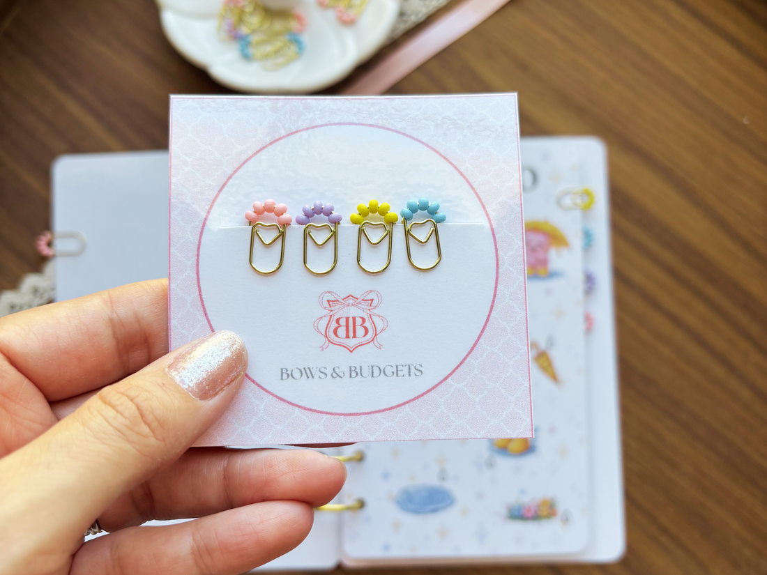 Gummy Bear Rainy Day Mini Planner Clips