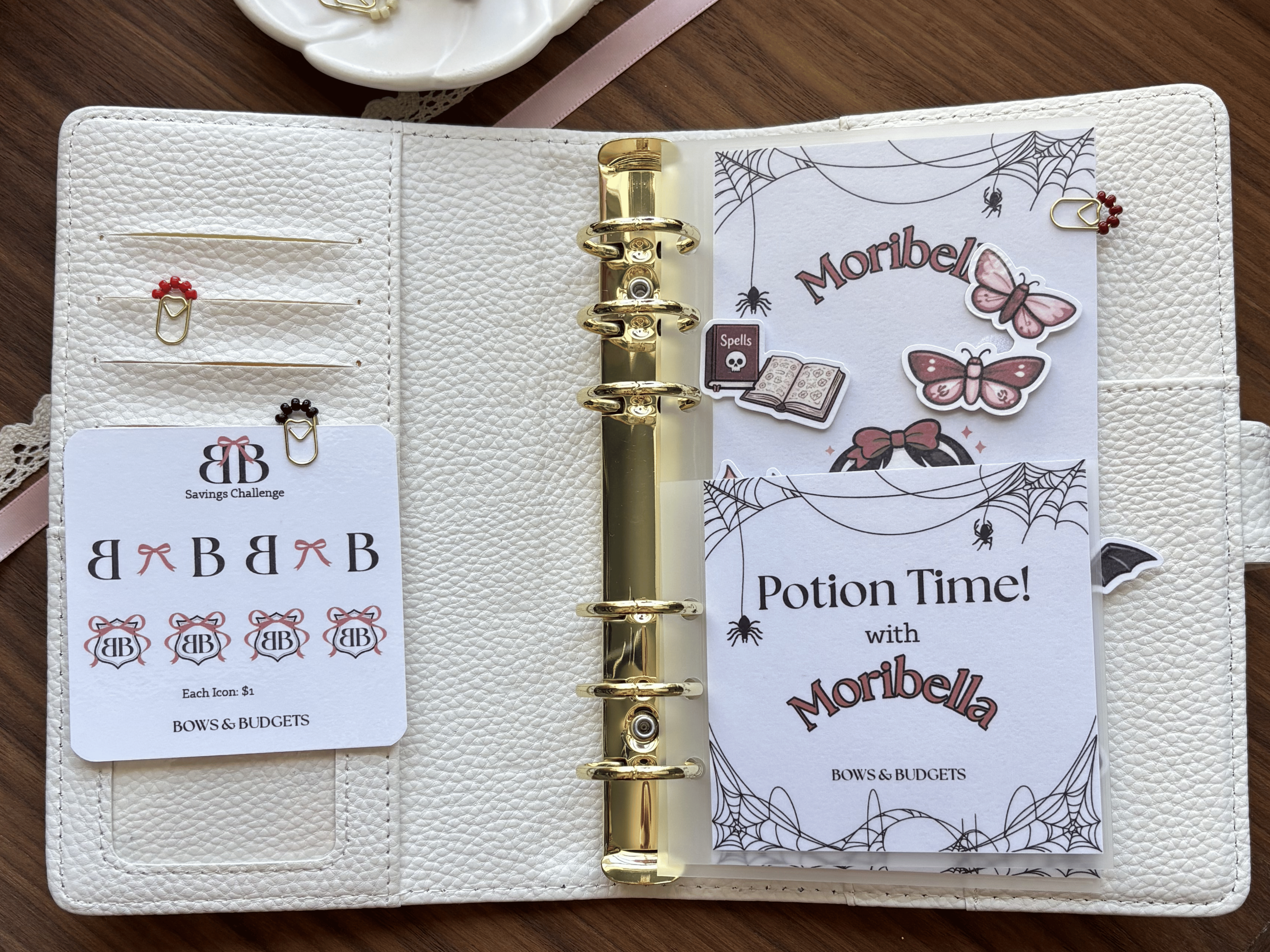 Potion Time with Moribella Mini Planner Clips